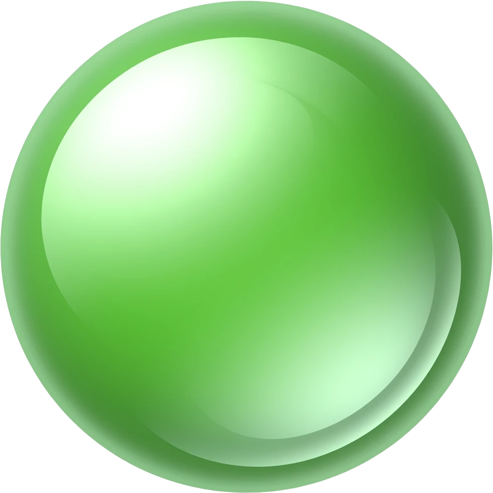green bubble emoji