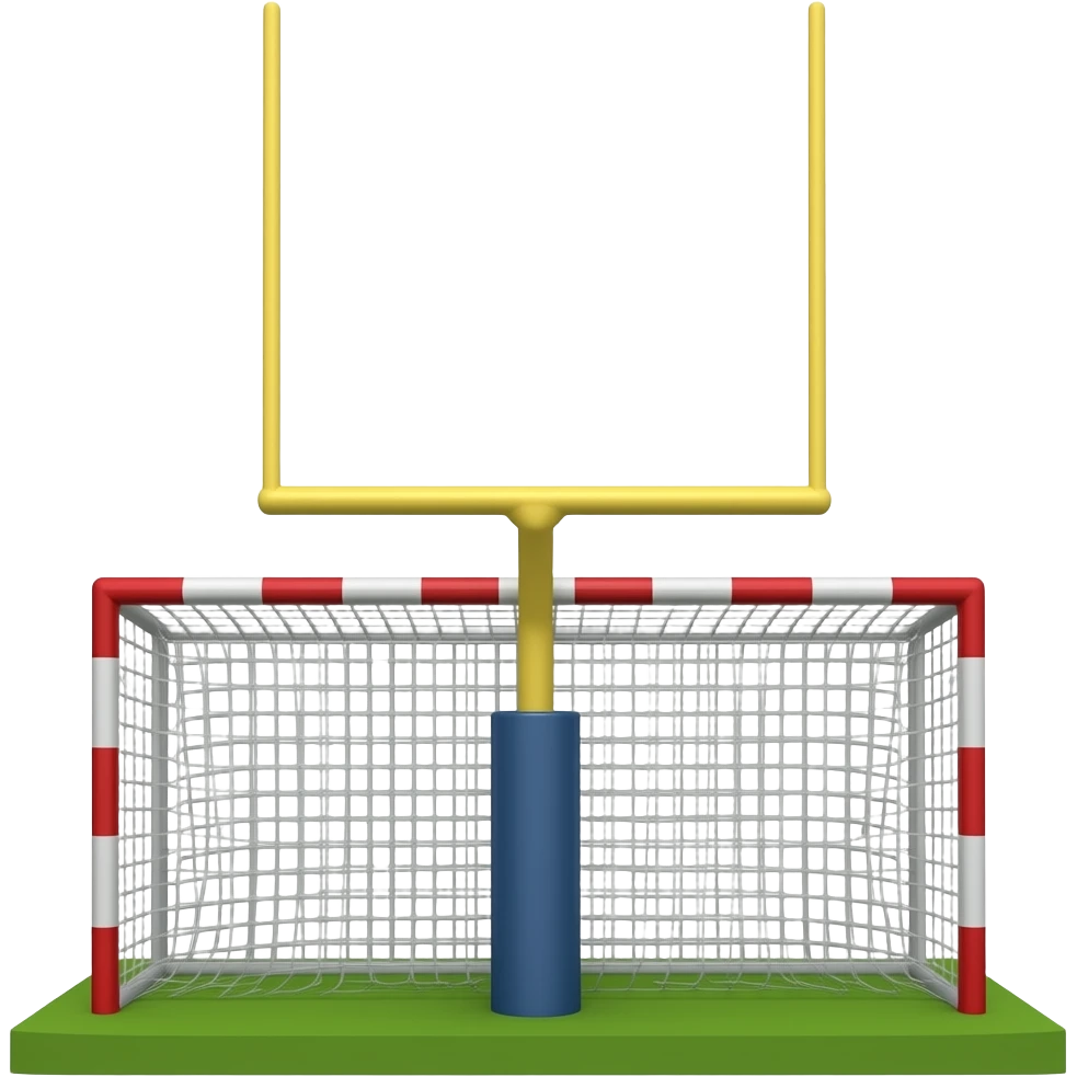 AMERICAN GOAL POST emoji