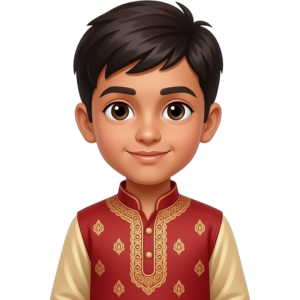 Kurta boy emoji