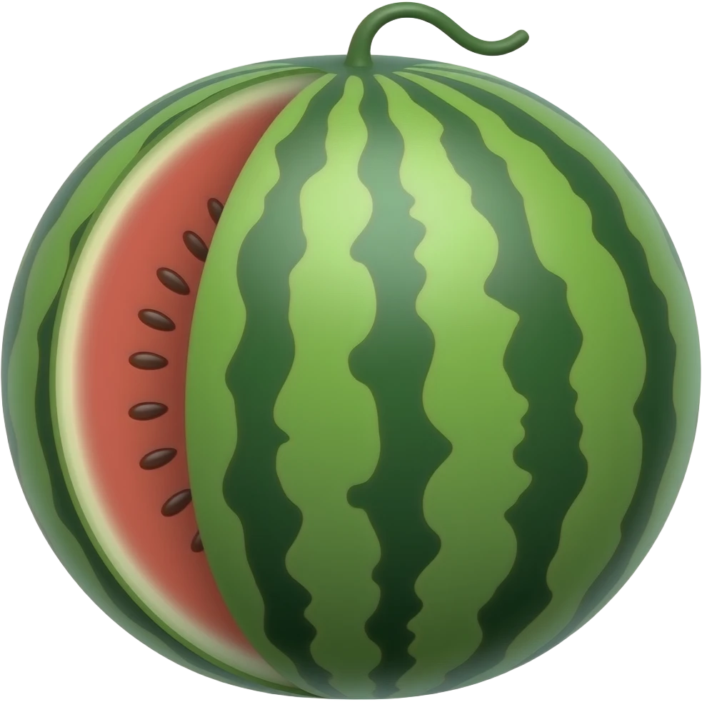 Watermelon emoji