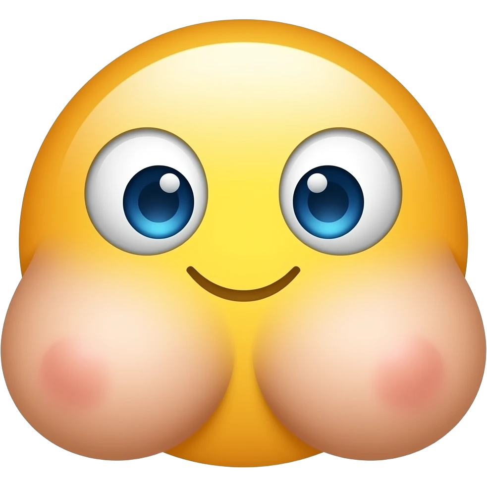 nude emoji giant boobs emoji