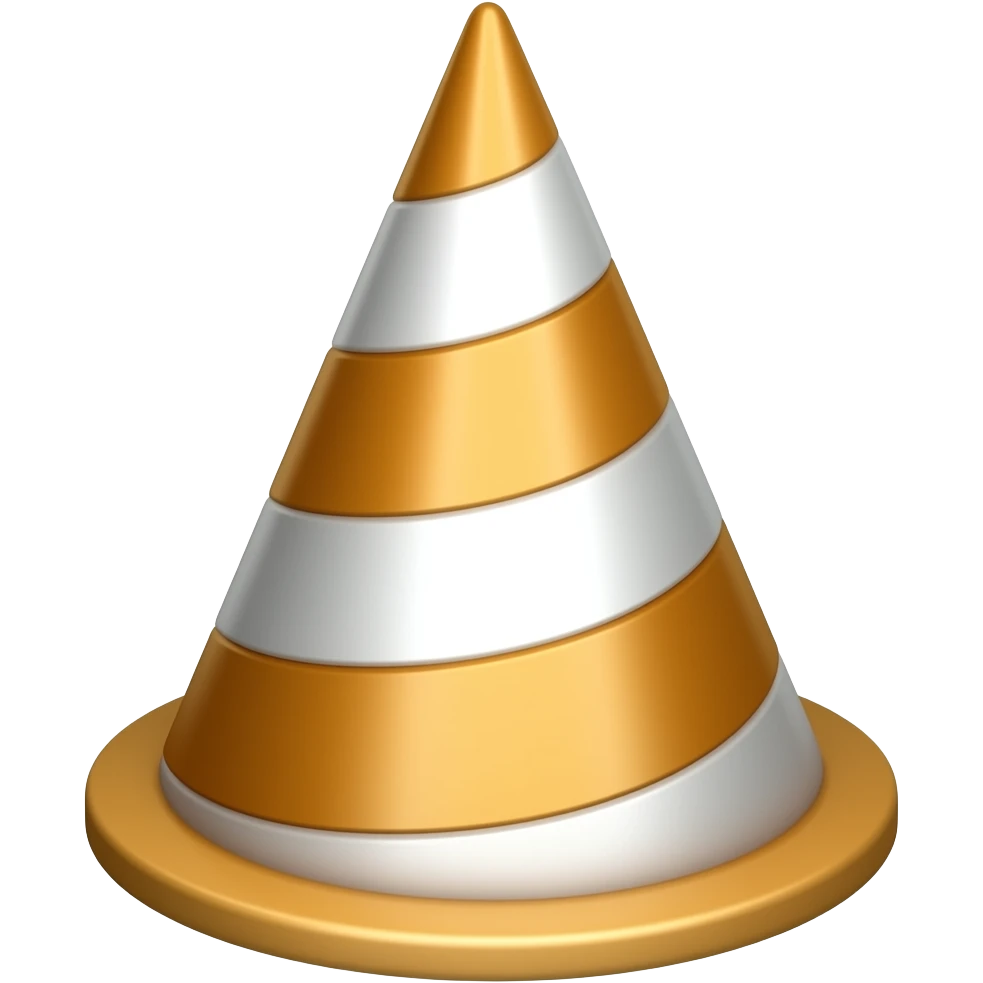 Cone emoji