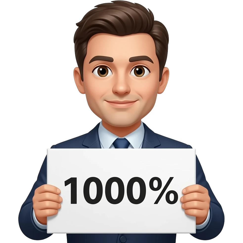 1000 % emoji