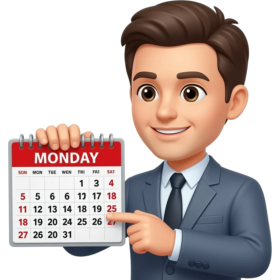 monday emoji