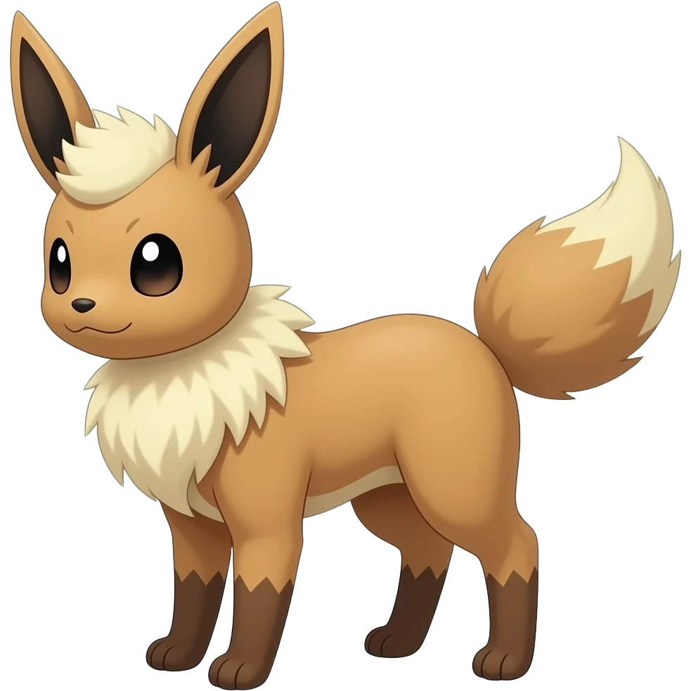 Ory-Teto-Minccino-Furret-Zeraora-Fakémon-animal-hybrid-creature, full body emoji