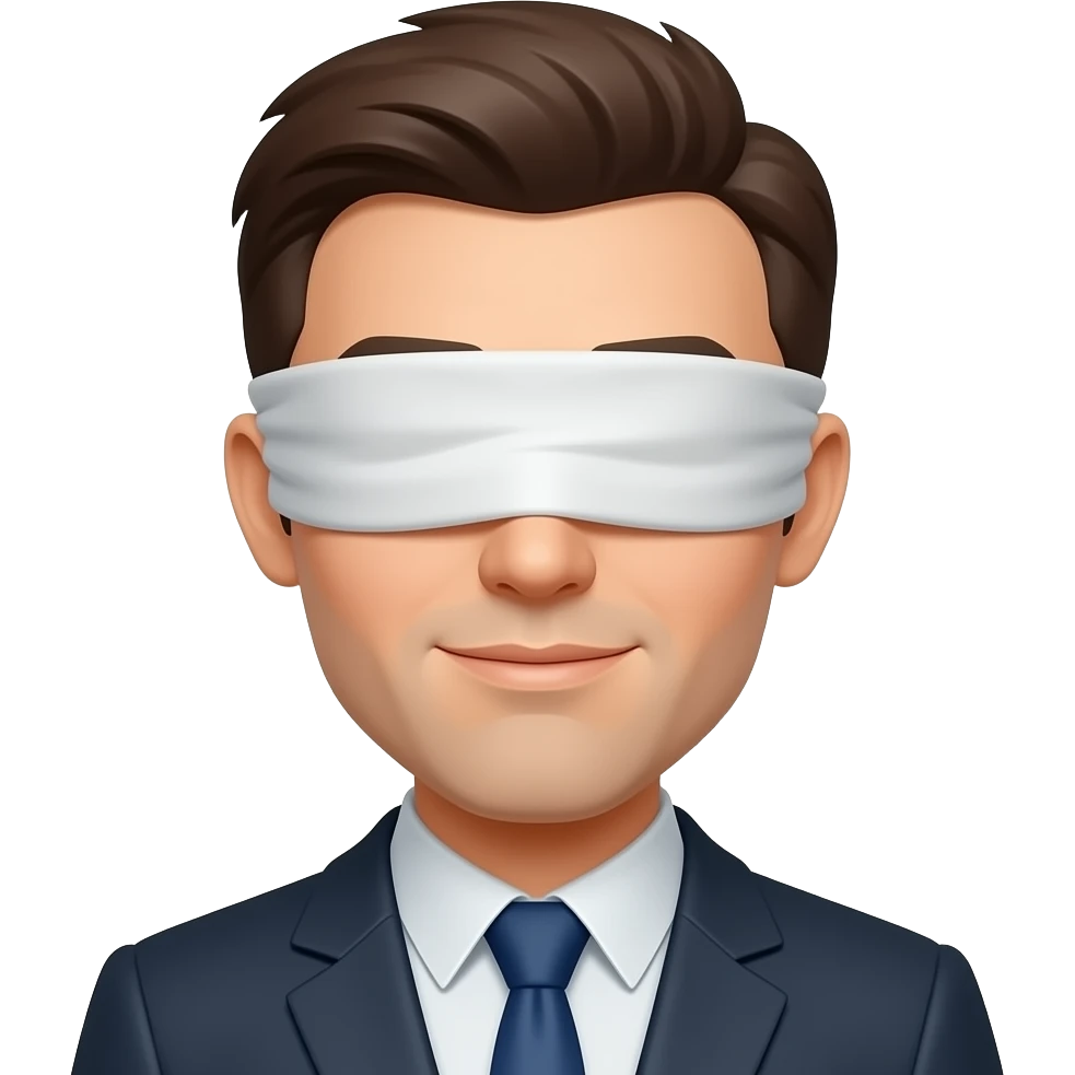 blind emoji
