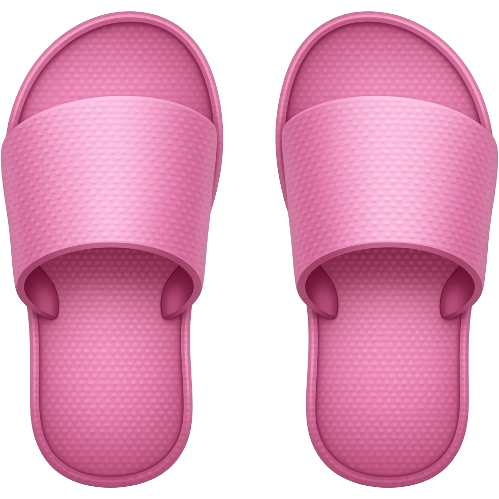 pink slippers emoji