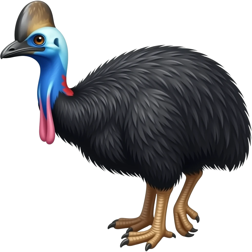 Cassowaries emoji
