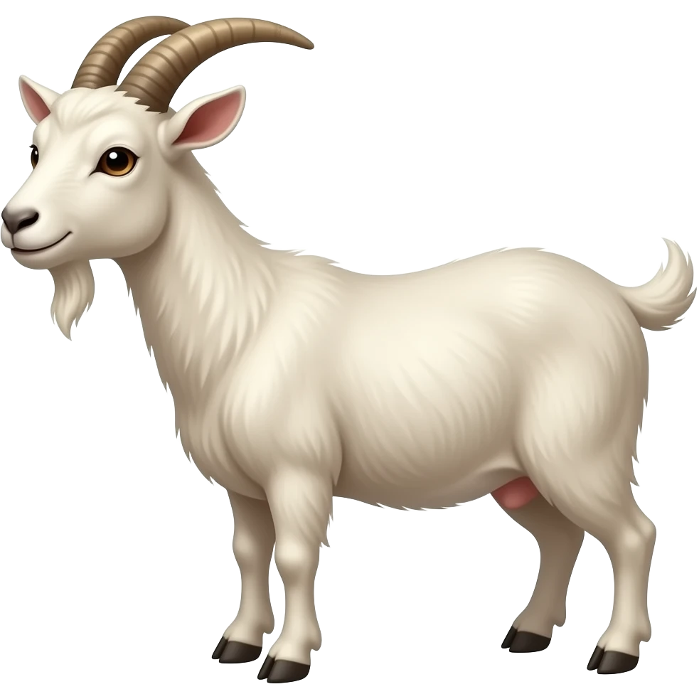 Chinese Zodiac, Realistic Goat emoji