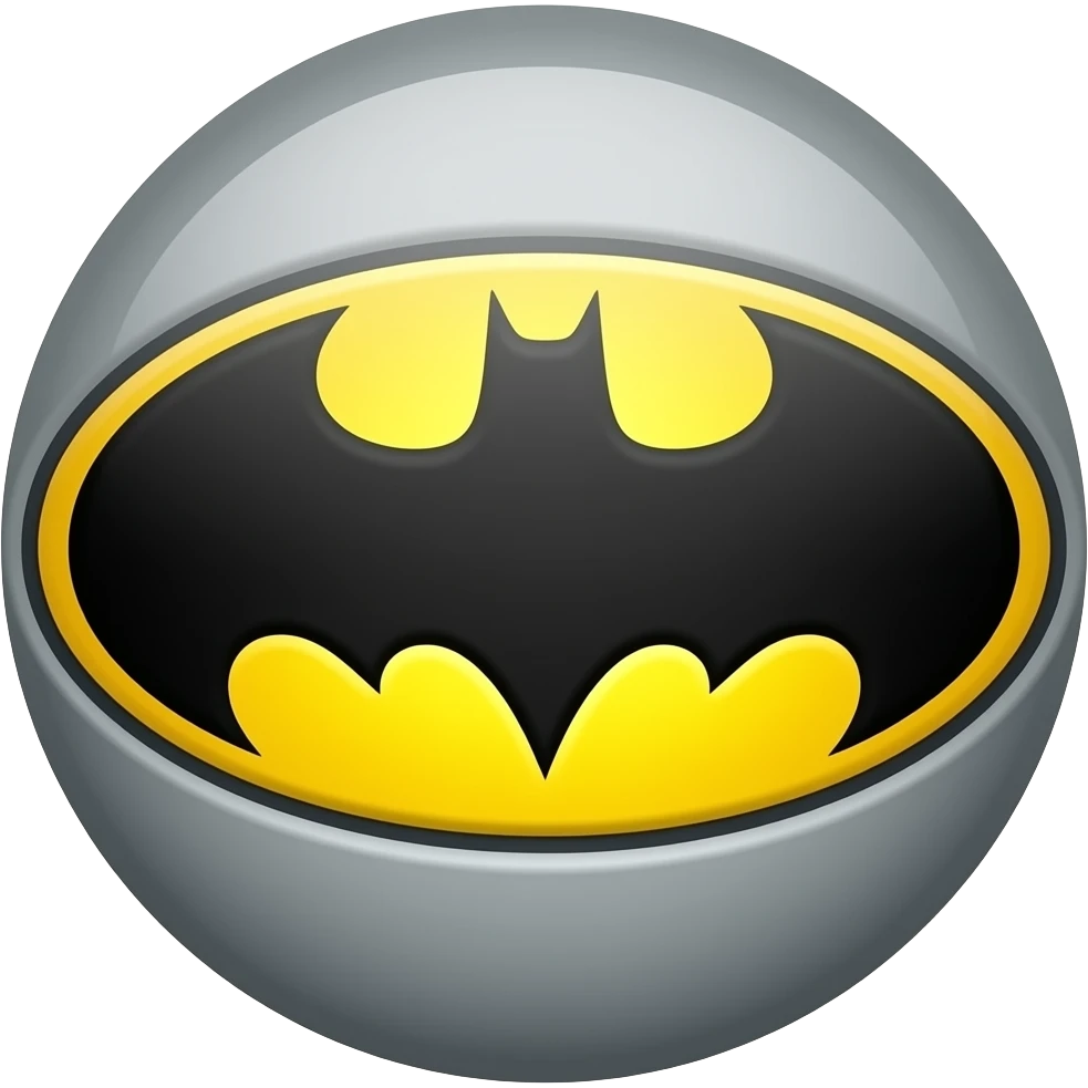 batman logo emoji