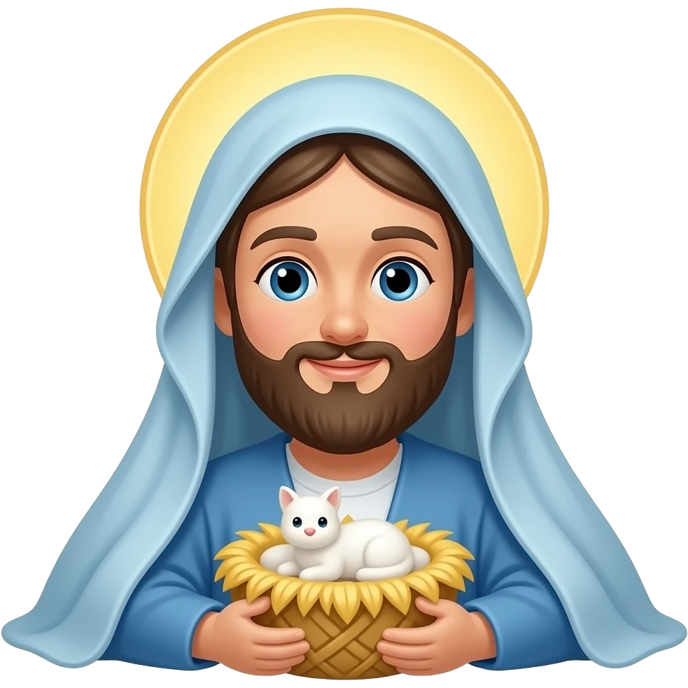 Nativity scene emoji