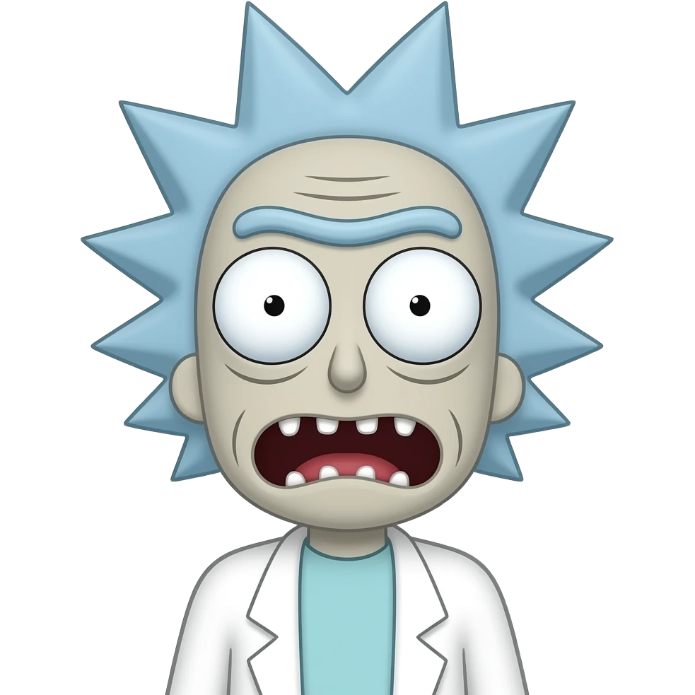 Evil morty emoji