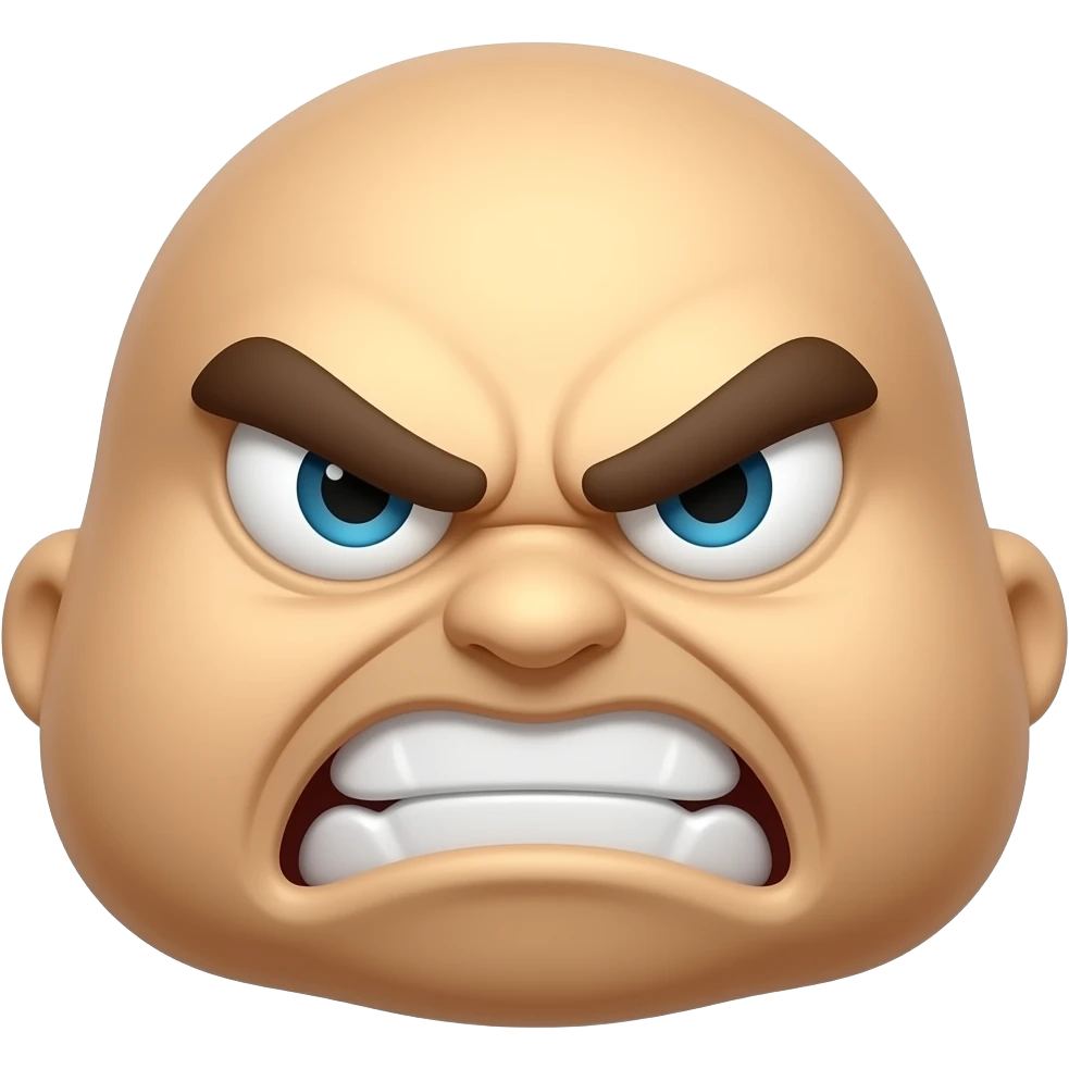 злой стикер emoji