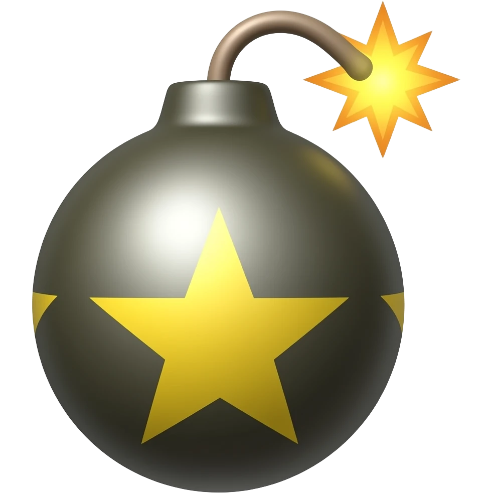 bomb emoji