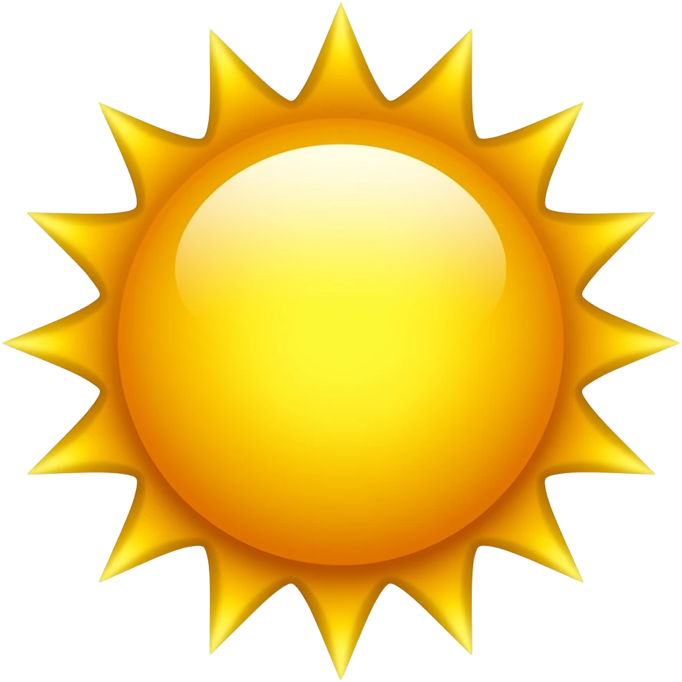 słońce emoji