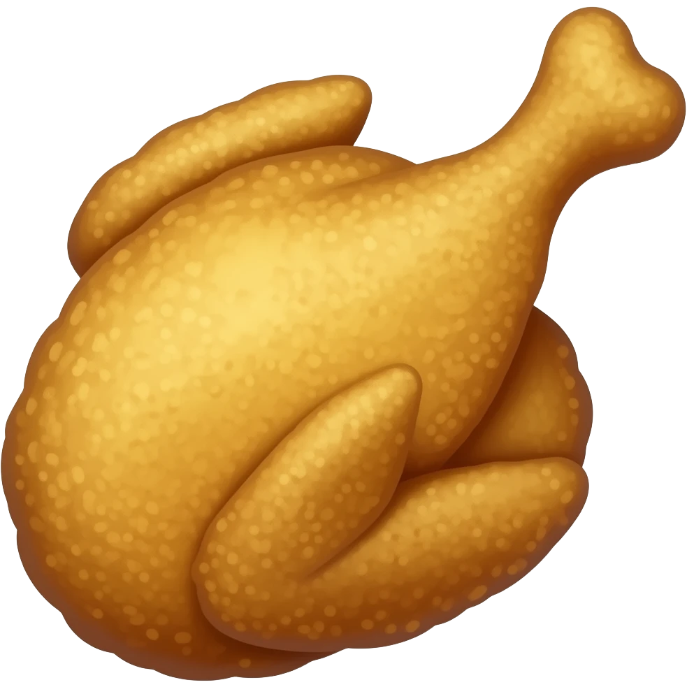fried chicken emoji