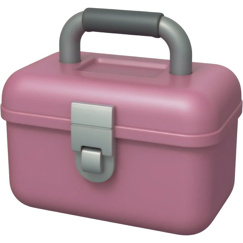 pink toolbox emoji