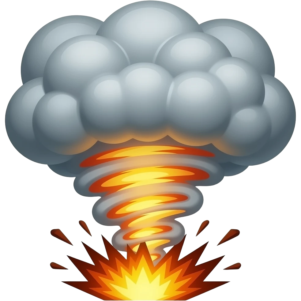 exploding sharknado emoji
