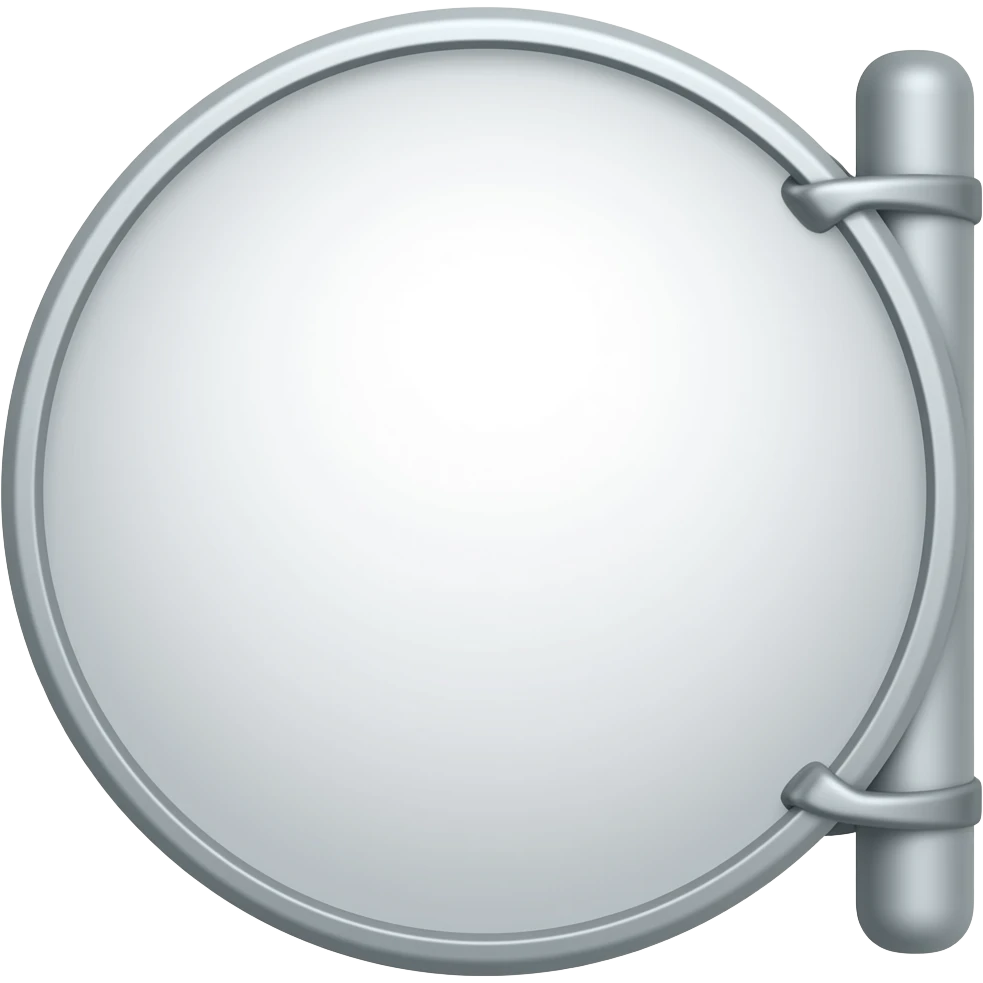 Circle banner on pole emoji