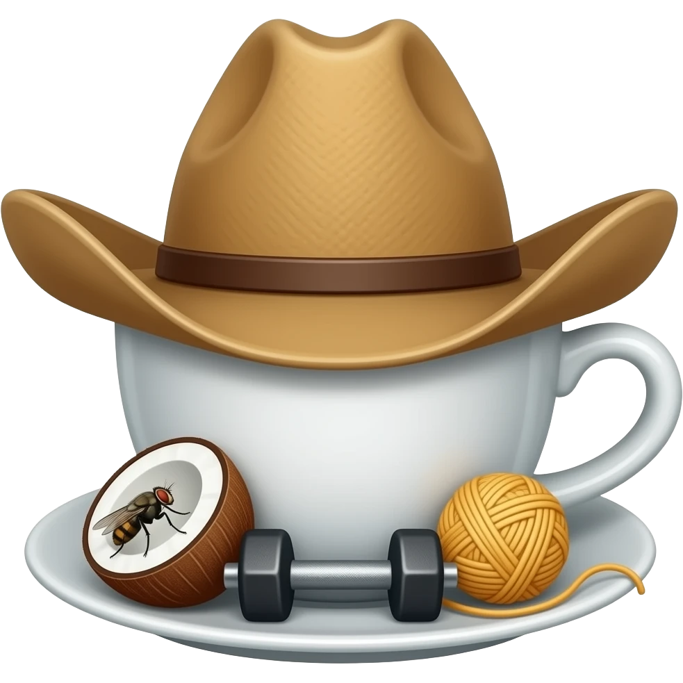 🫯+⚪️+🪰+🫈+🪎+🛘+🤠+🫯 emoji