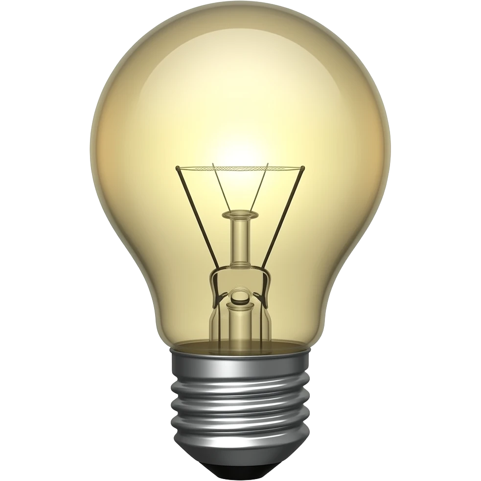 lightbulb emoji