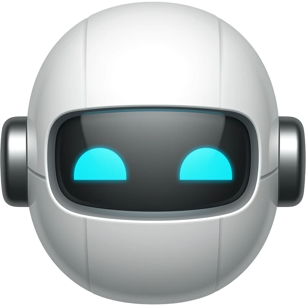 Robot  head emoji