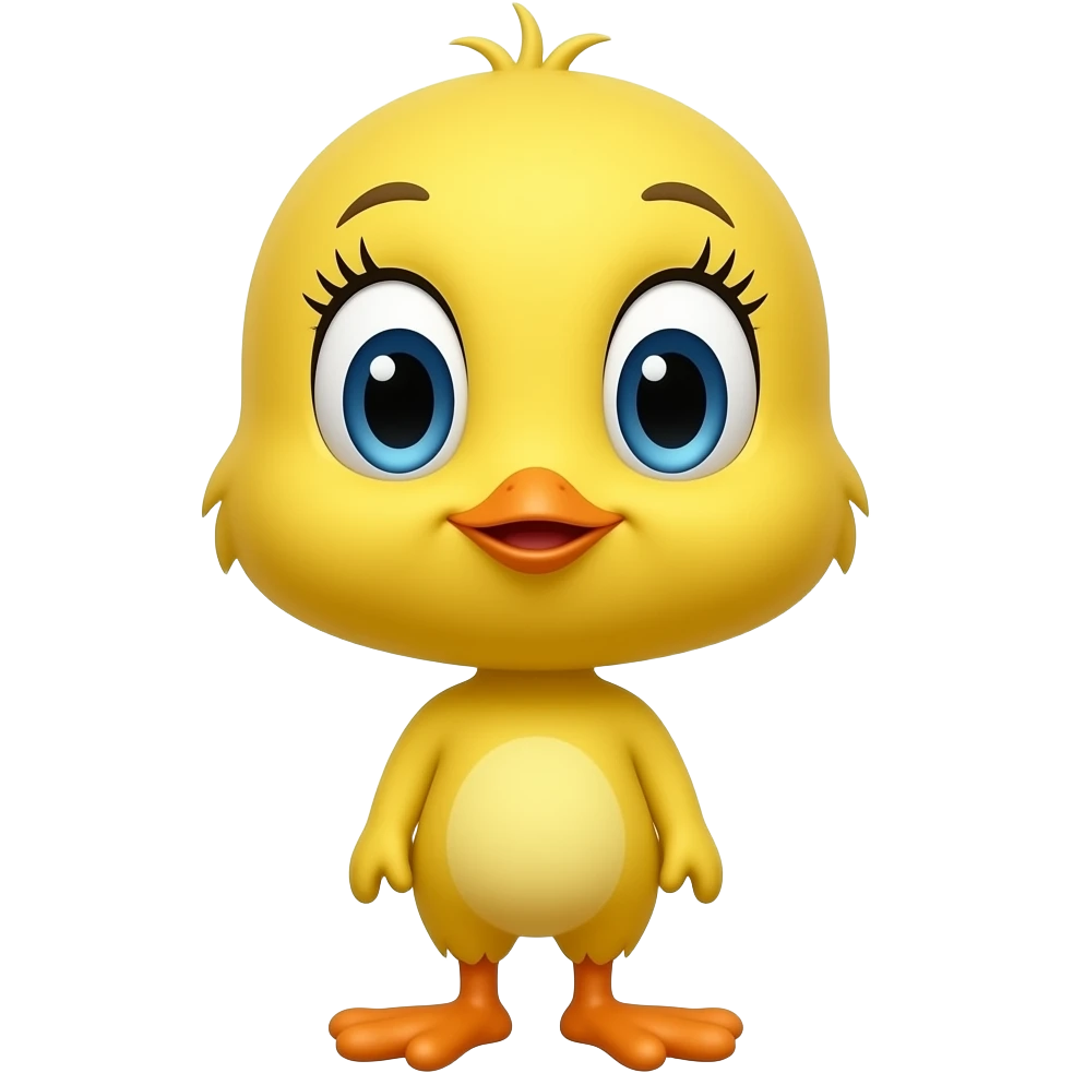 Tweety cartoon emoji