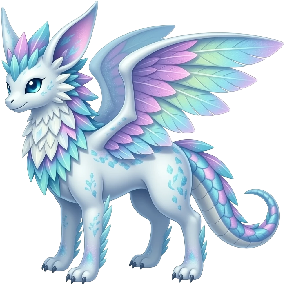 Shiny exotic feathery pastel glittery sparkling tropical bioluminescent edgy cool Salandit-Salamence-Ekans-Seviper-Rapidash-Salazzle-Fakemon-hybrid emoji