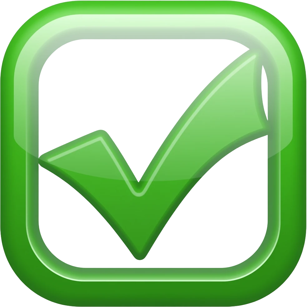 tick green emoji
