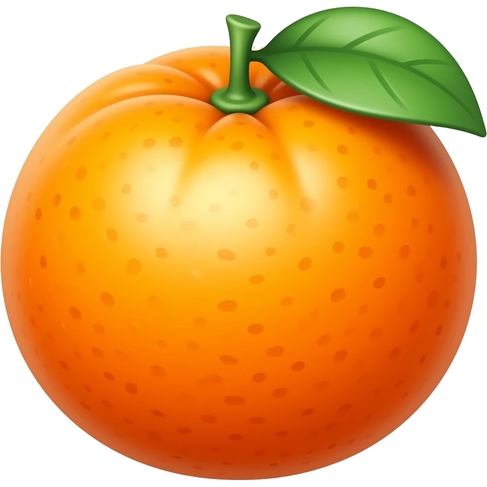 Orange emoji