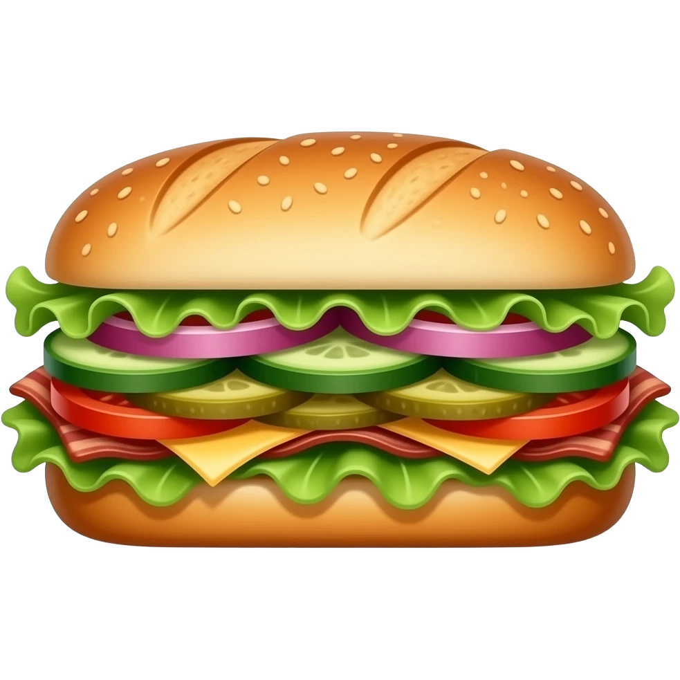 Subway Sandwich emoji