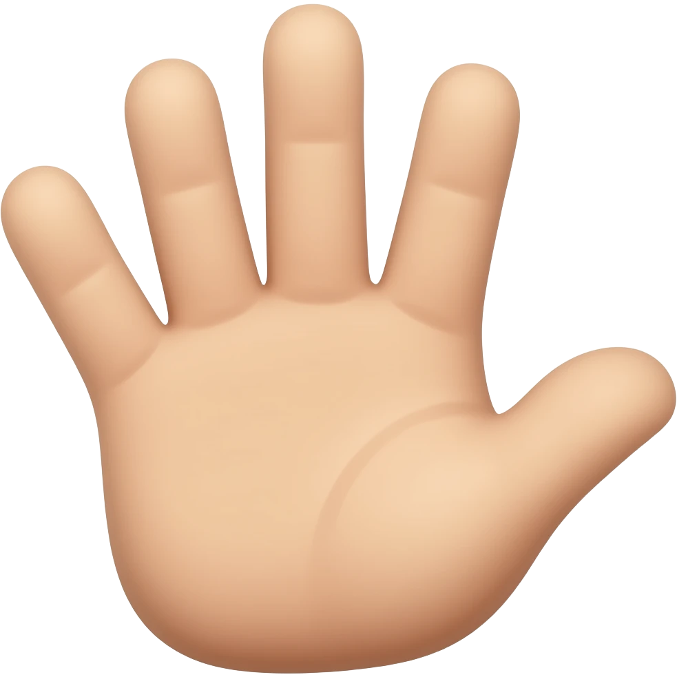 Рука человека кисть emoji