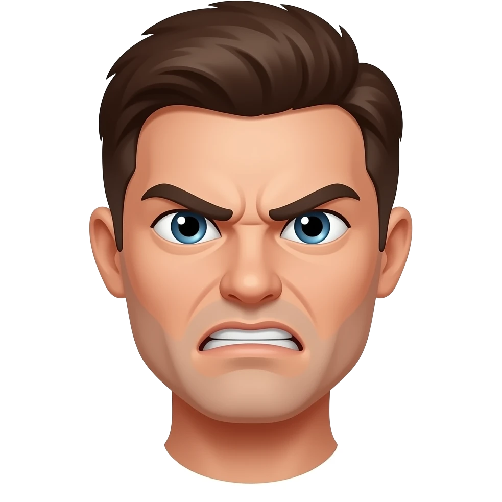 Angry emoji
