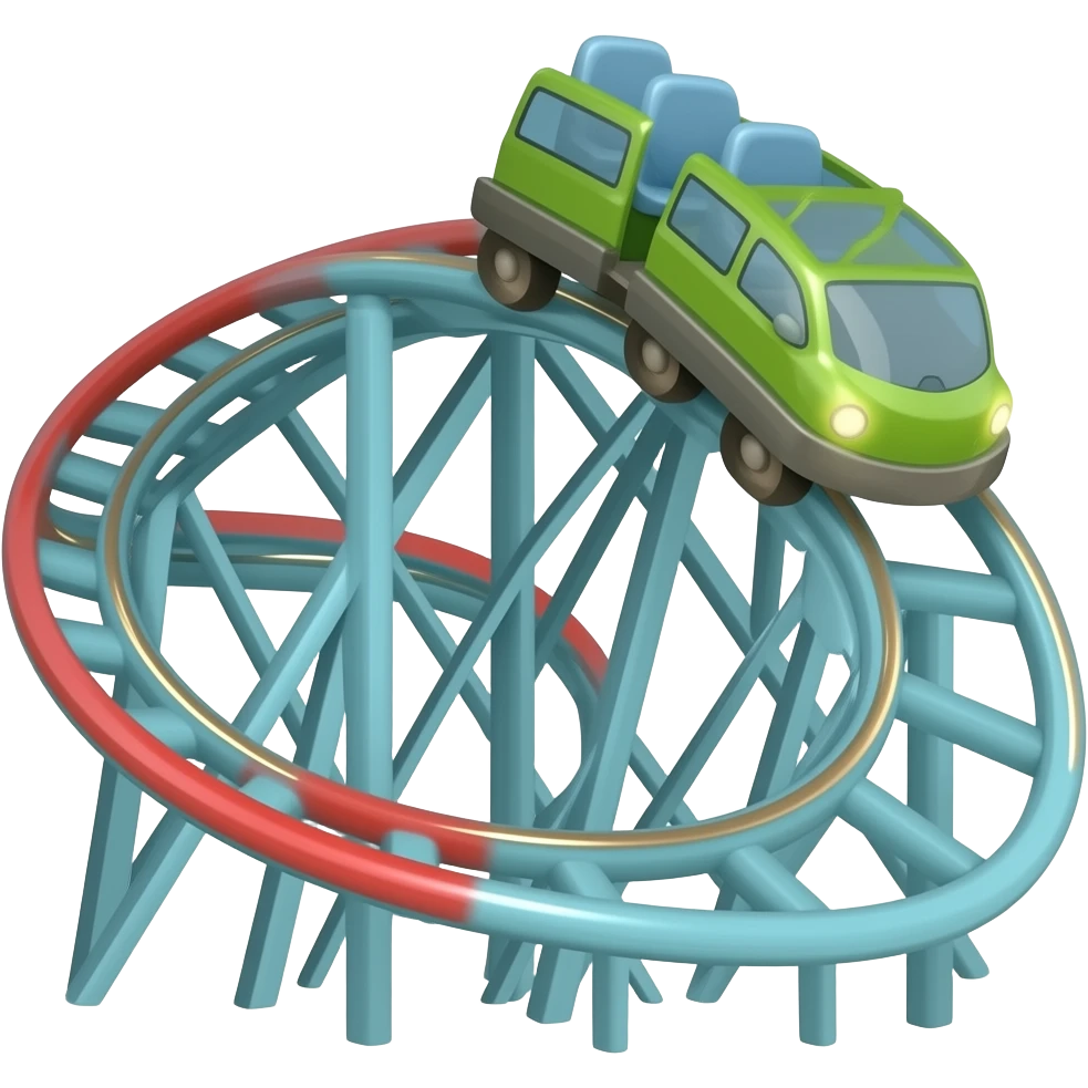 ROLLER COASTER CART emoji