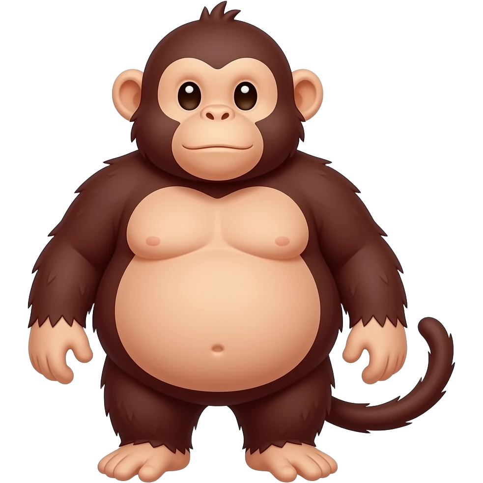 🙈 this emoji maroon color fatty monkey same to same emoji