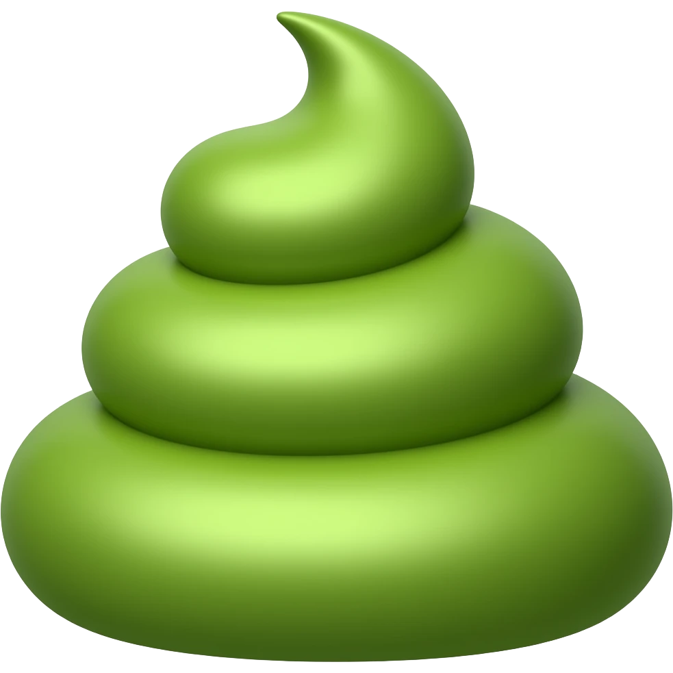 Green Poop emoji