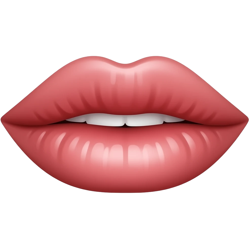 Sealed lips emoji 🤐. Show only lips emoji