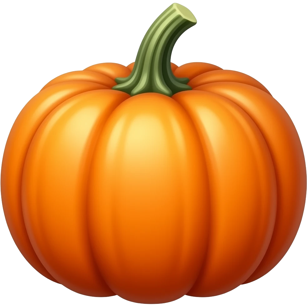 normal pumpkin emoji