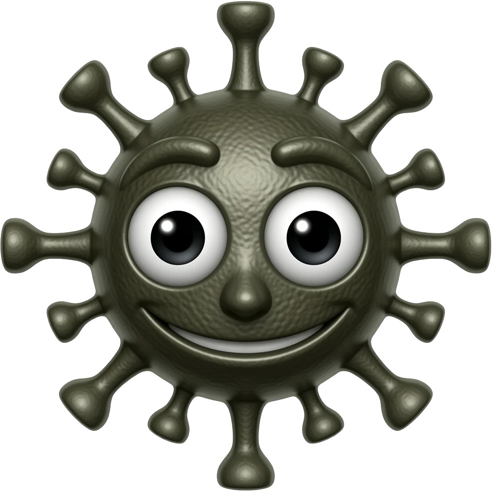 Computer virus emoji