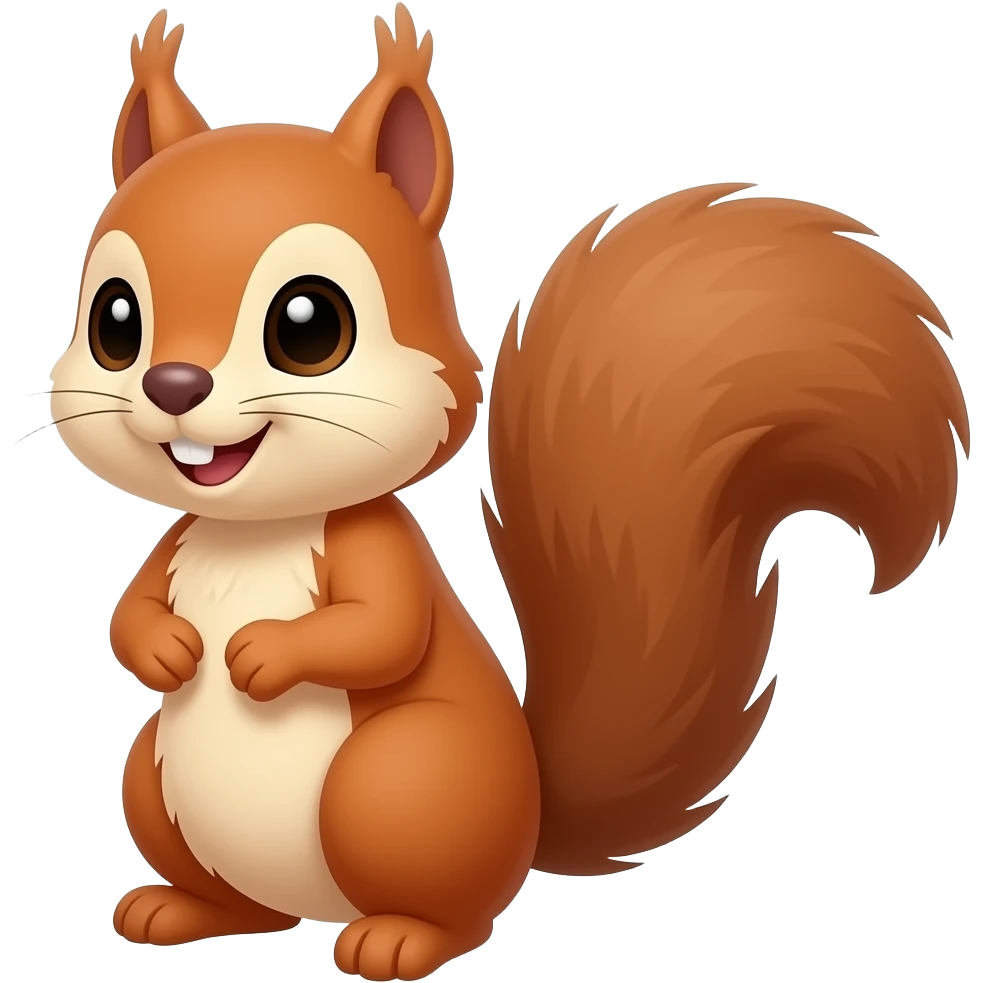 Cartoon Squirrel emoji