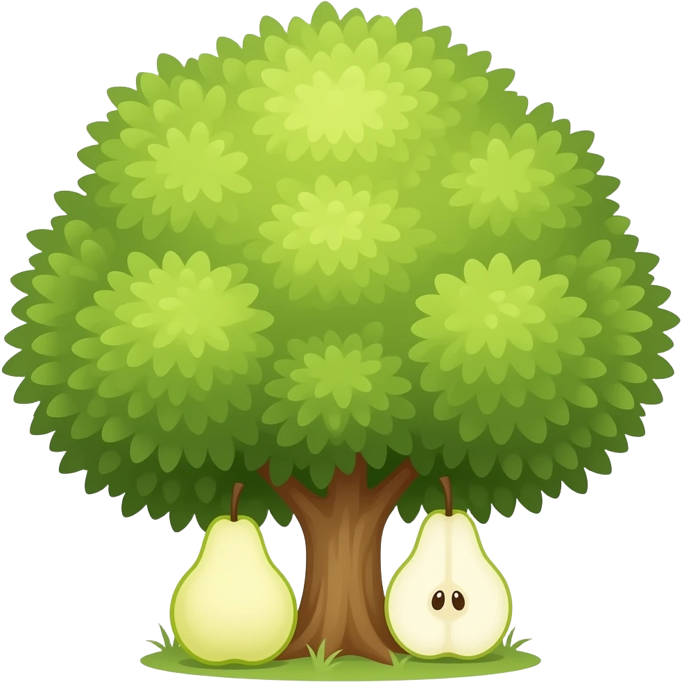 Pear Tree emoji
