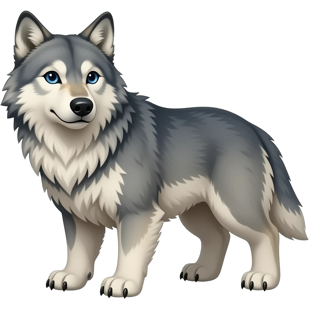 Bear-wolf pix emoji