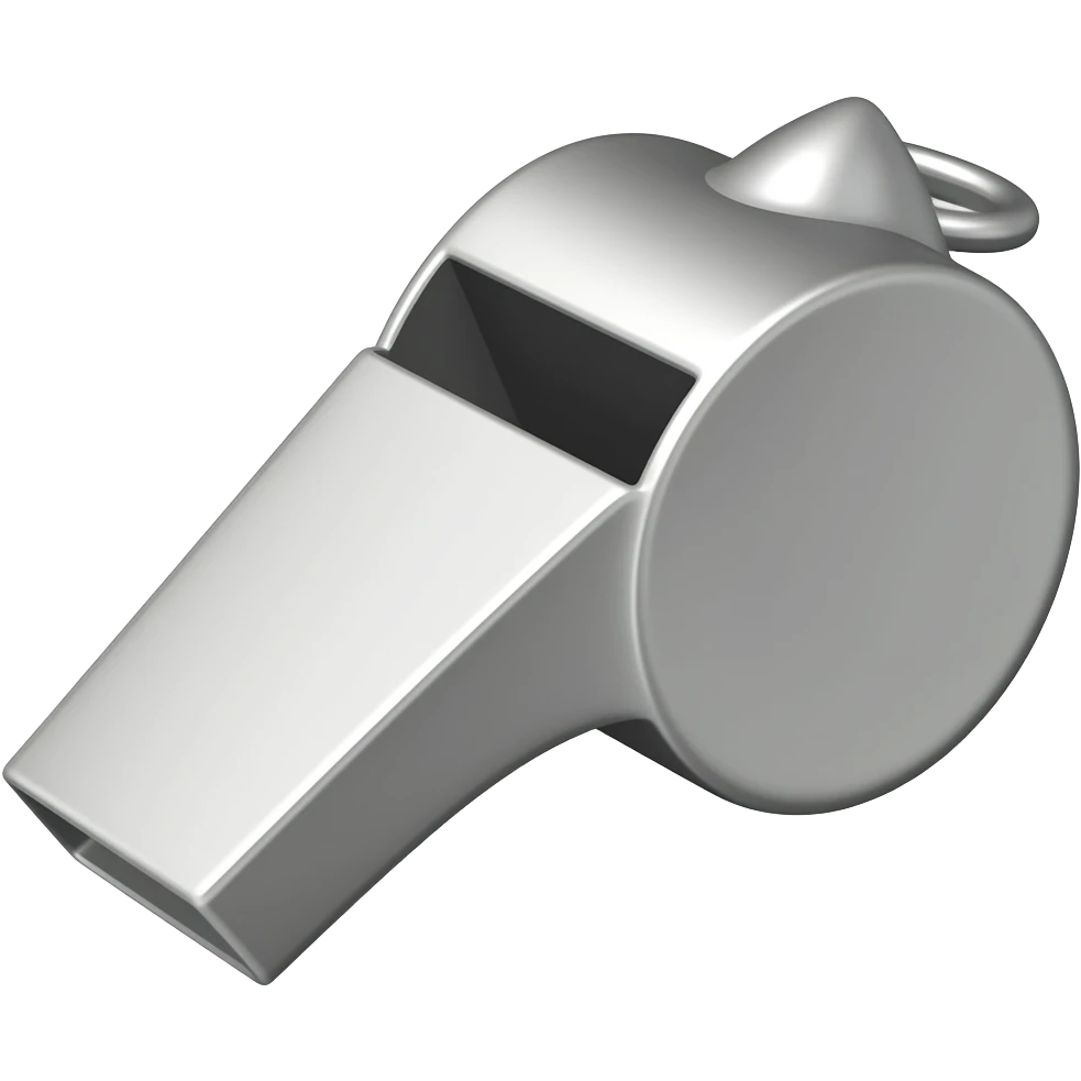 Whistle emoji