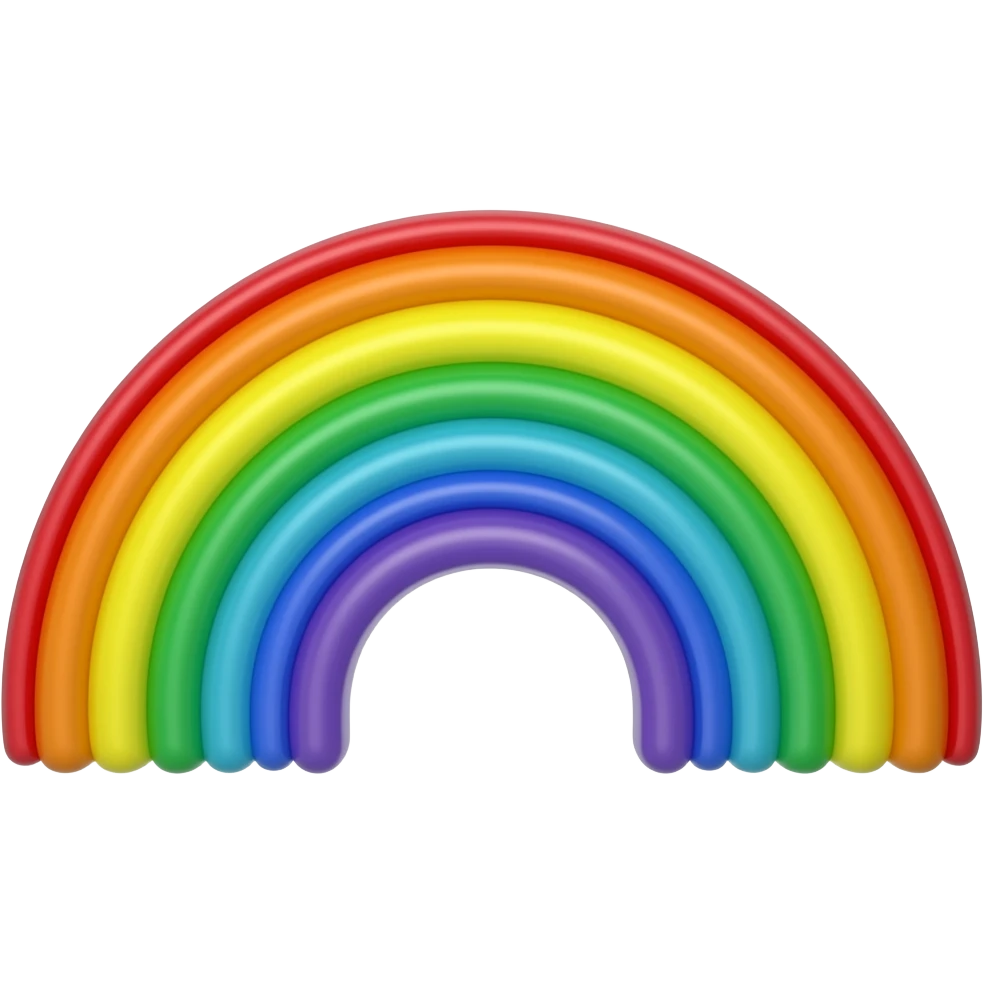 rainbow emoji