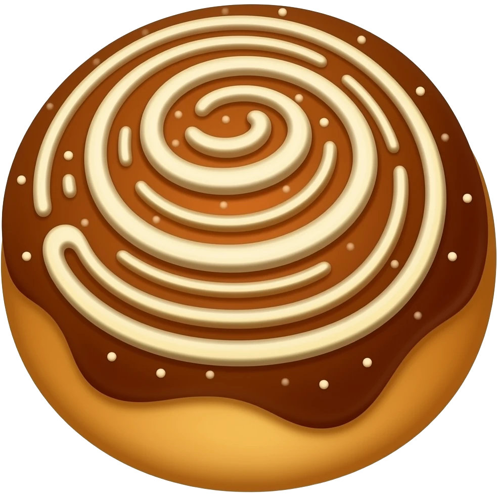 cinnamon bun emoji