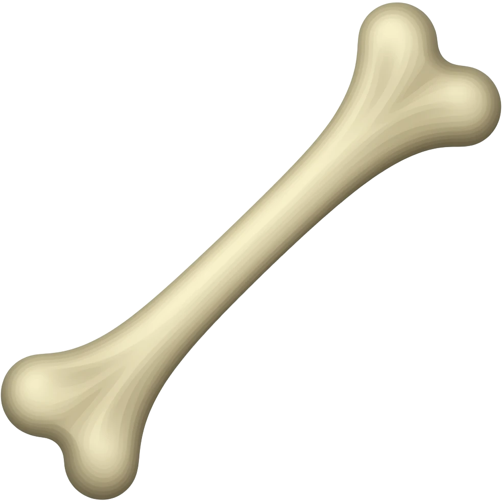 long bone emoji