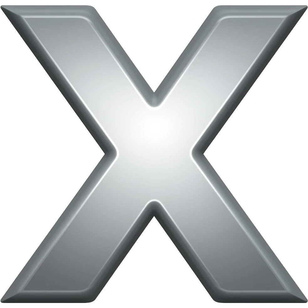 X emoji