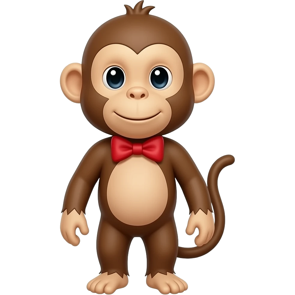 🐵🎀 합체 emoji