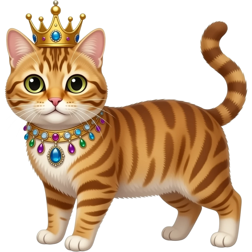 Cat queen emoji