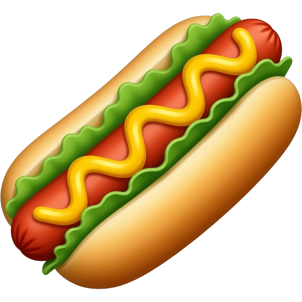 hot dog emoji